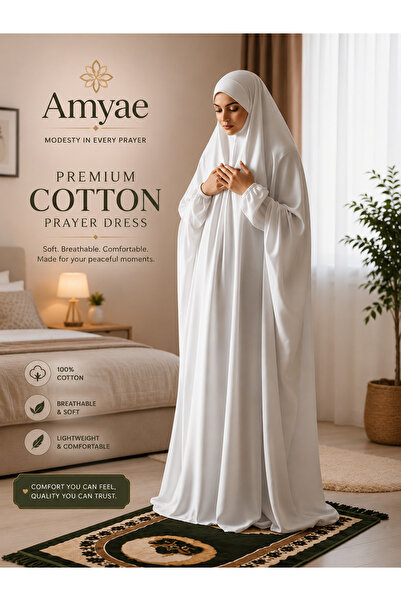 AMYAE One Piece Islamic prayer dress women with long sleeve - Prayer Clothes ...