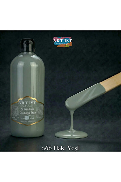 ART IST Geri Dönüşüm Boyaları 500ml - 066 HAKİ YEŞİL