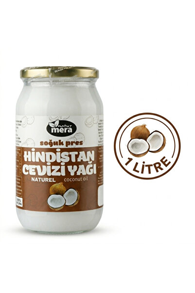 naturmera Soğuk Pres Hindistan Cevizi Yağı 1 Litre