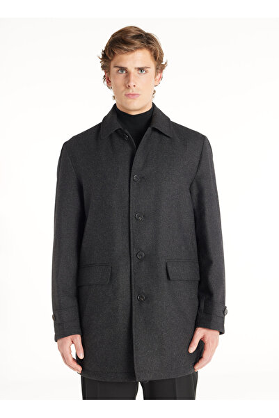 Ted Baker GRİ ÇİFT TARAFLI GİYİLEBİLİR KABAN