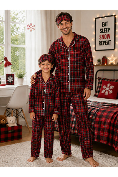 Fil Kids Set de pijamale pentru băiat, țesătură de bumbac, piele de căprioară...