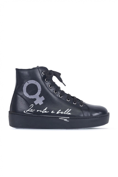 Bueno Shoes Cizme sport gri B51c01 pentru femei 01wr1907