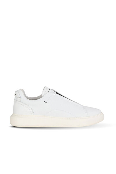 Bueno Shoes أحذية رجالية كاجوال من الجلد الأبيض من Ambitious 10441a-4838am.1