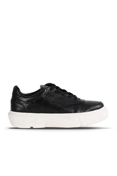 Bueno Shoes حذاء رياضي جلد أسود للرجال 16ma8246