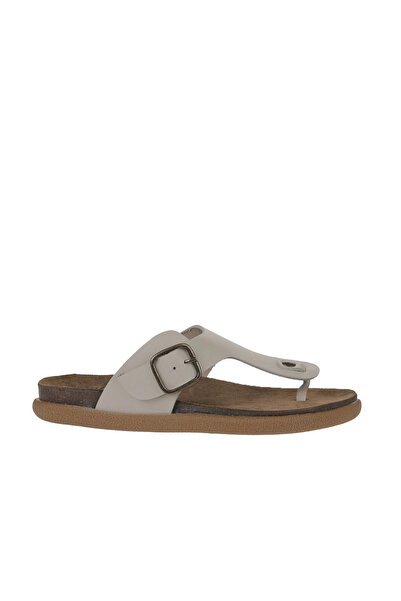 Bueno Shoes Flip-flops pentru bărbați din nubuc gri 01mu4733