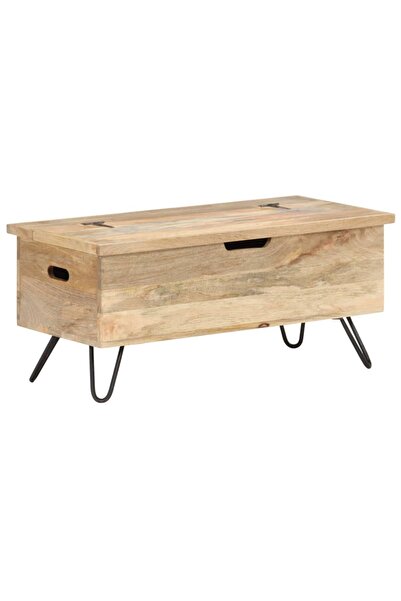 Concept Cufăr, 90 x 40 x 45 cm, lemn masiv de mango