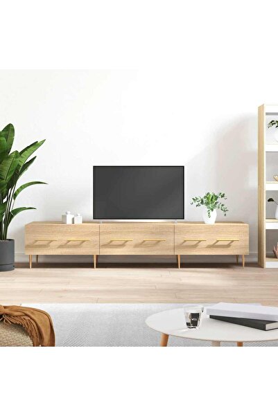 Concept Dulap TV, stejar sonoma, 150x36x30 cm, lemn prelucrat