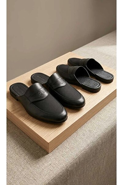 awix Armalı Leather Slippers Pc-289 Most Preferred Dowry House Comfort Sole F...