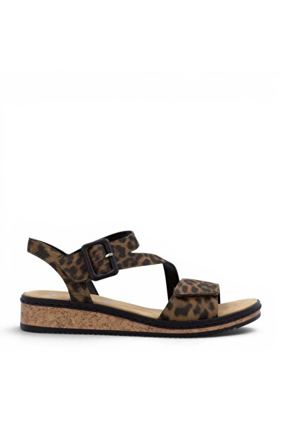 Rieker Sandale casual, damă, RIEKER, ANTISTRESS, V3660-90 negru, piele, 37