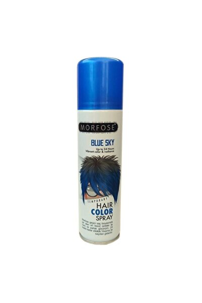Morfose Mech 24 Saate Kadar Etkili Mavi Renkli Saç Spreyi Blue Sky 150 ml