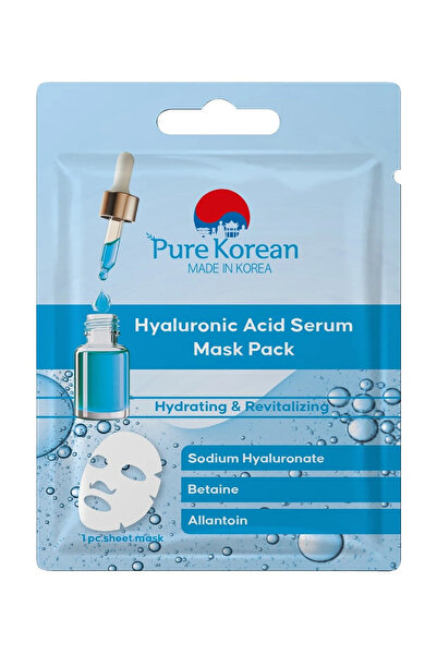 PURE KOREAN قناع سيروم حمض الهيالورونيك