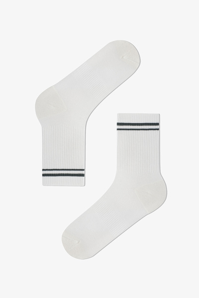 Penti Bamboo Blended Striped Sports Tennis Socks