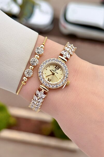 Daniel Klein Dial Yellow Cord Gold Color 22.5 mm Wedding Dress Model Women's ...