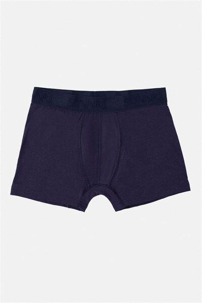 SÜVARİ Lacivert Regular Düz Boxer