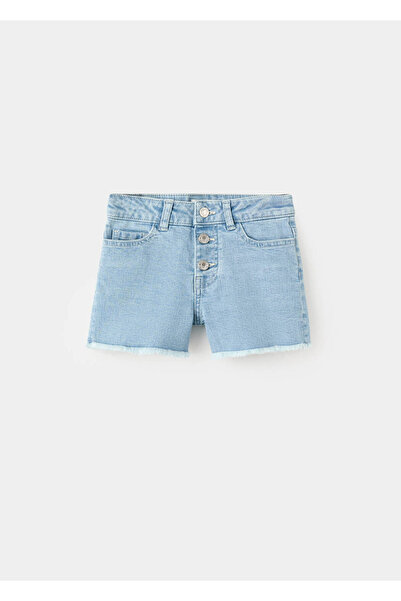 MANGO Kids Püsküllü kenarlı şort