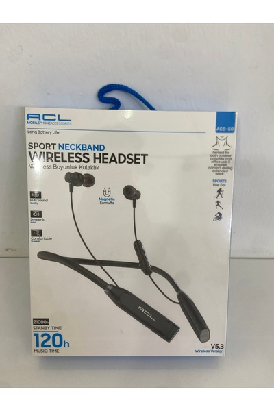 ACL Wireless Neckband Sport Headset Boyunluk Kulaklık