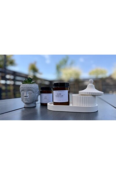ARÉA Scents Mystic Muskwood | Lemn de santal si mosc - Lumanare parfumata - 1...
