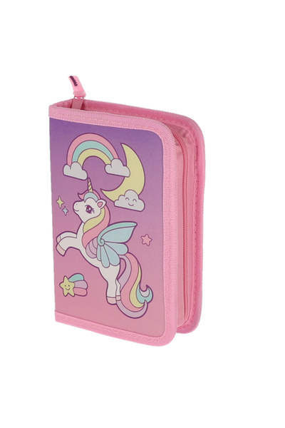 PIGNA HUSA PIZOARE ECHIPATĂ CU 23 DE PIESE 1 FERMOAR 2 EXTENSII ROZ UNICORN