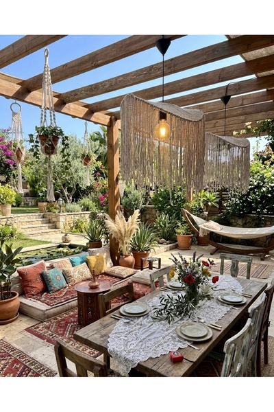 Home bohem rustık sarkıt avize
