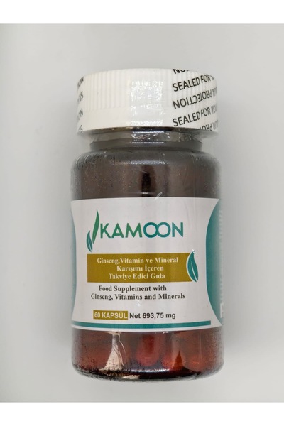 kamoon - Ginseng, Vitamin ve Mineral İçeren Takviye Edici Gıda