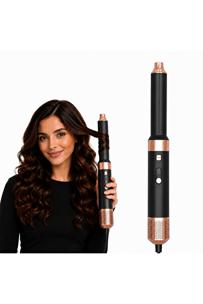 IBESPHERE Ondulator Profesional Multistyler 6 în 1, 6 Accesorii Styling, 3 Tr...