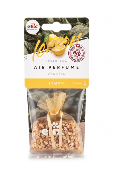 Elix Odorizant auto ORGANIC cu parfum premium lamaie