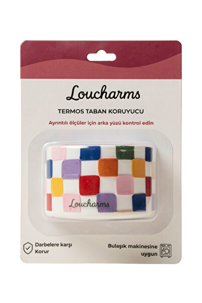 LouCharms Stnly Quencher Uyumlu Çok Renkli Termos Tabanı