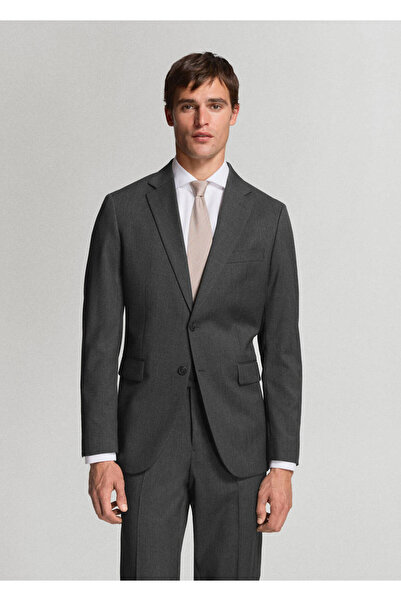 MANGO Man Turin %100 yün blazer ceket