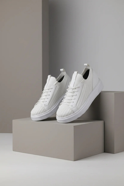 sauron Erkek Spor Ayakkabı Örme Triko Nefes Alabilen Sneakers Pusped Tabanlı