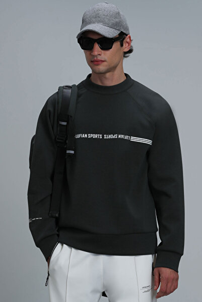 Lufian Range Men's Sweatshirt Dark Green