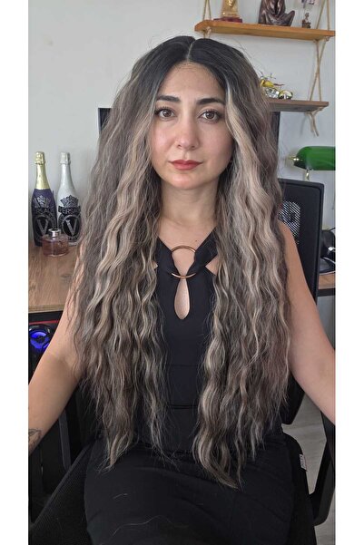 Perukçu Alev GERÇEK SAÇ DOKUSUNDA SENTETİK TÜL PERUK /PERUKÇU ALEV LAYLA15