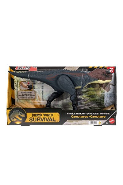 mattel JURASSIC WORLD SUPRĂVIEȚUIRE Luptă și Mușcătură Dinozaur Interactiv Ca...
