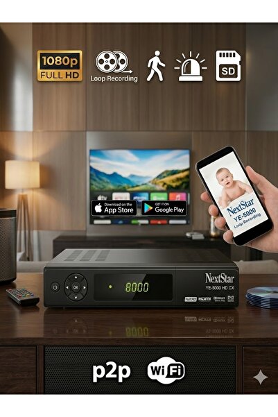 SICAK TAKİP Uydu Alıcısı IP Wifi Kamera 1080P Full HD Kalite
