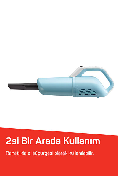 Arzum AR4087 Gırgır 2’si1 Arada 550W Dikey Elektrikli Süpürge, El Süpürgesi Özellikli, Yıkanabilir Filtre
