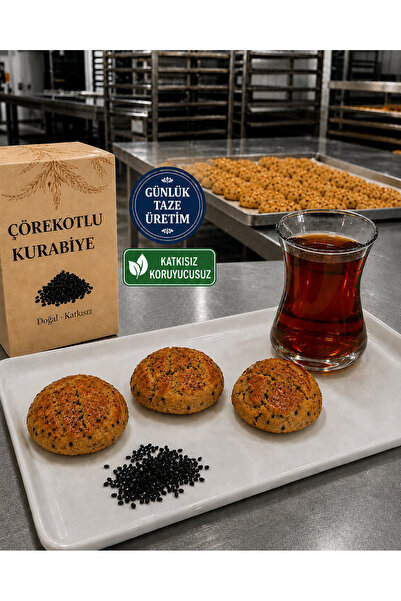 Sesame Works Çörekotlu Tuzlu Kurabiye ( 500 gr ) Kıyır Lezzet