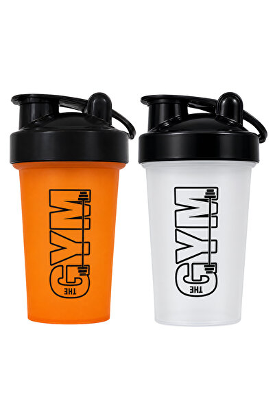 COOL PLASTİK Gym Shaker 550 ML Ölçekli ve Sızdırmaz Kapaklı Protein Shaker 2'...