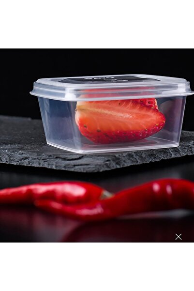 Arabest 50-Pack 2oz Disposable Square Sauce Cups, Integrated Lid Design, PP M...