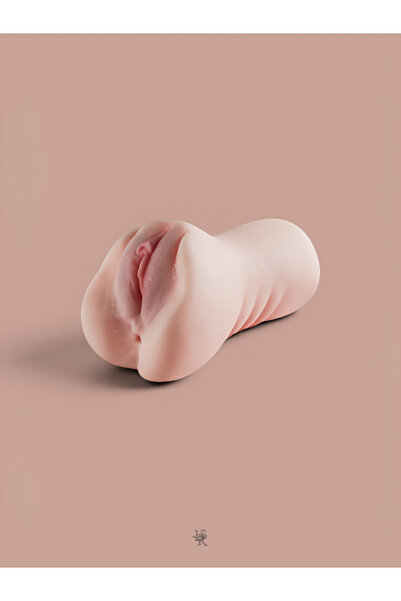 Night Blue Erotic Shop Büyük Boy İki İşlevli Gerçekçi Yapay Mastürbatör Titreşim Hediyeli - Gizli Gönderim