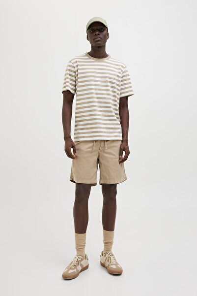 Jack & Jones Erkek Keten Karisimli Sort - Jaiden