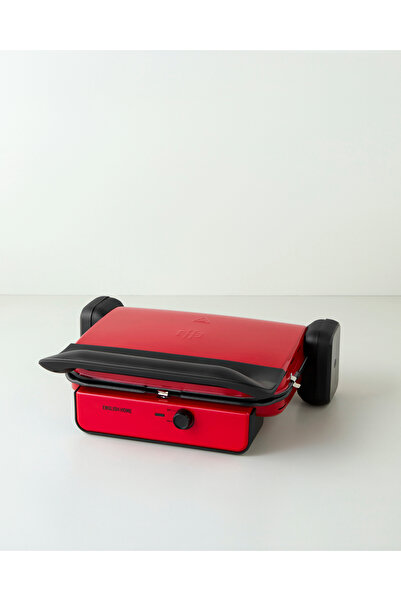 English Home TMK 5050 Teflon Çıkarılabilir Plakalı Tost Makinesi 1800W Kırmızı
