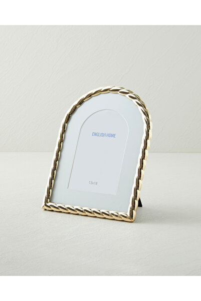 English Home Nilda Metal Çerçeve 10x15 cm Gold