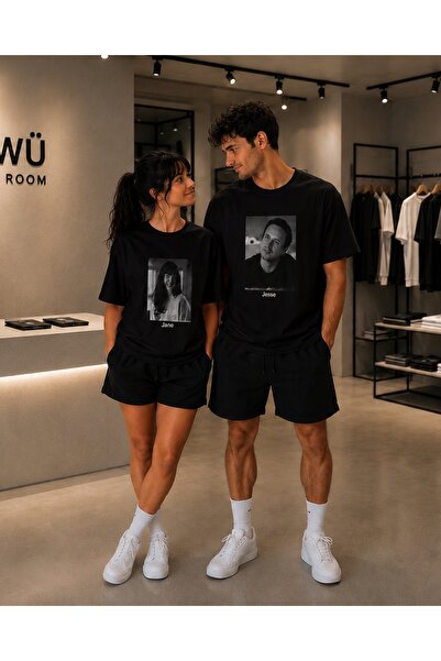 JAWÜ STYLE Jane-Jesse Printed T-Shirt Shorts Combination 2-Piece Set