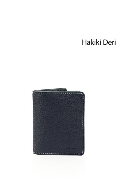 GÖNDERİ(R) Laciye Yeşil Gön Hakiki Deri Unisex Kartlık 06499