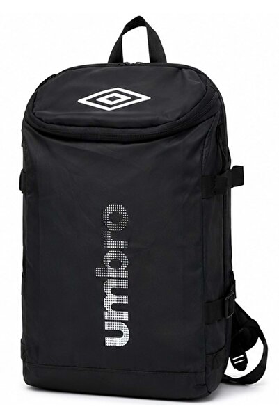UMBRO Geantă unisex pentru sport și școală, cu design special, NEGRU