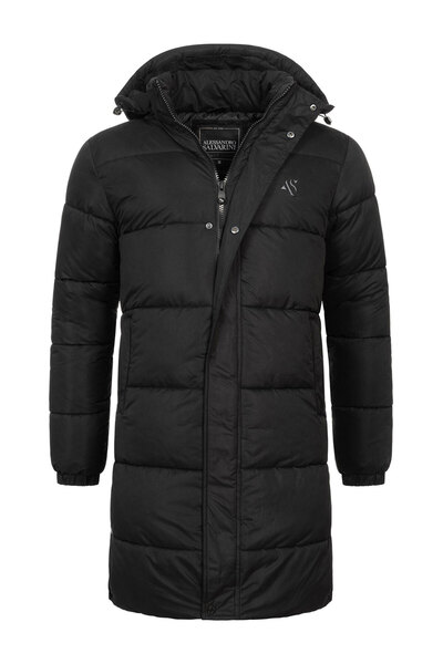 Alessandro Salvarini Herren Winter Parka gesteppt AS425