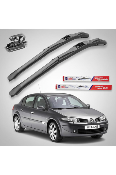 TEAMCAR Renault Megane II (2002–2009) Lame ștergătoare TeamCar ®   Set frontal
