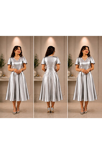 Butik VİONELLE GÜMÜŞ ELBİSE