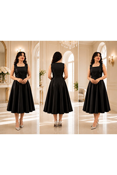 Butik AURA SİYAH ELBİSE
