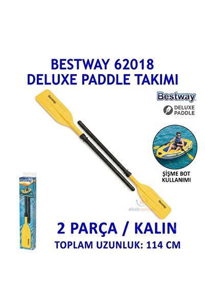 direkstoktan Şişme Bot Küreği Takımı - Bestway 62018 Deluxe Paddle 114 cm
