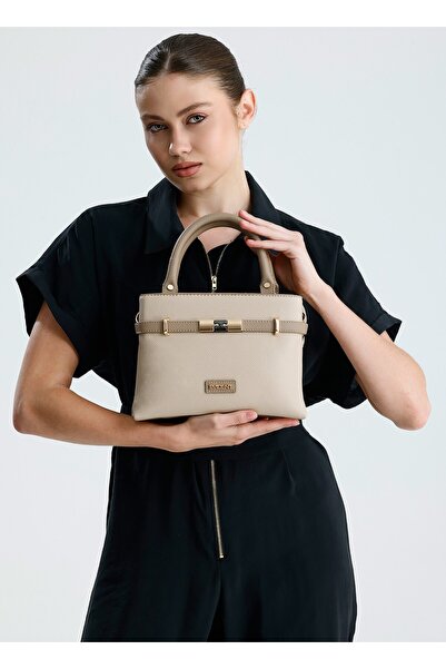 Evident Mink, Soft Textured, Double Compartment, Cross Strap, Small, Hand and...